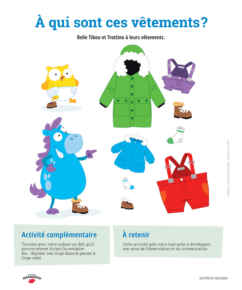 À qui sont ces vêtements?