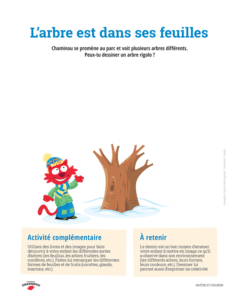 L'arbre est dans ses feuilles