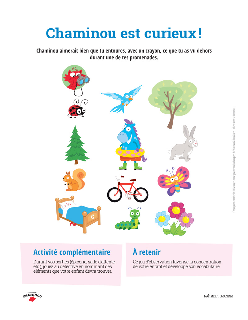 Chaminou est curieux!