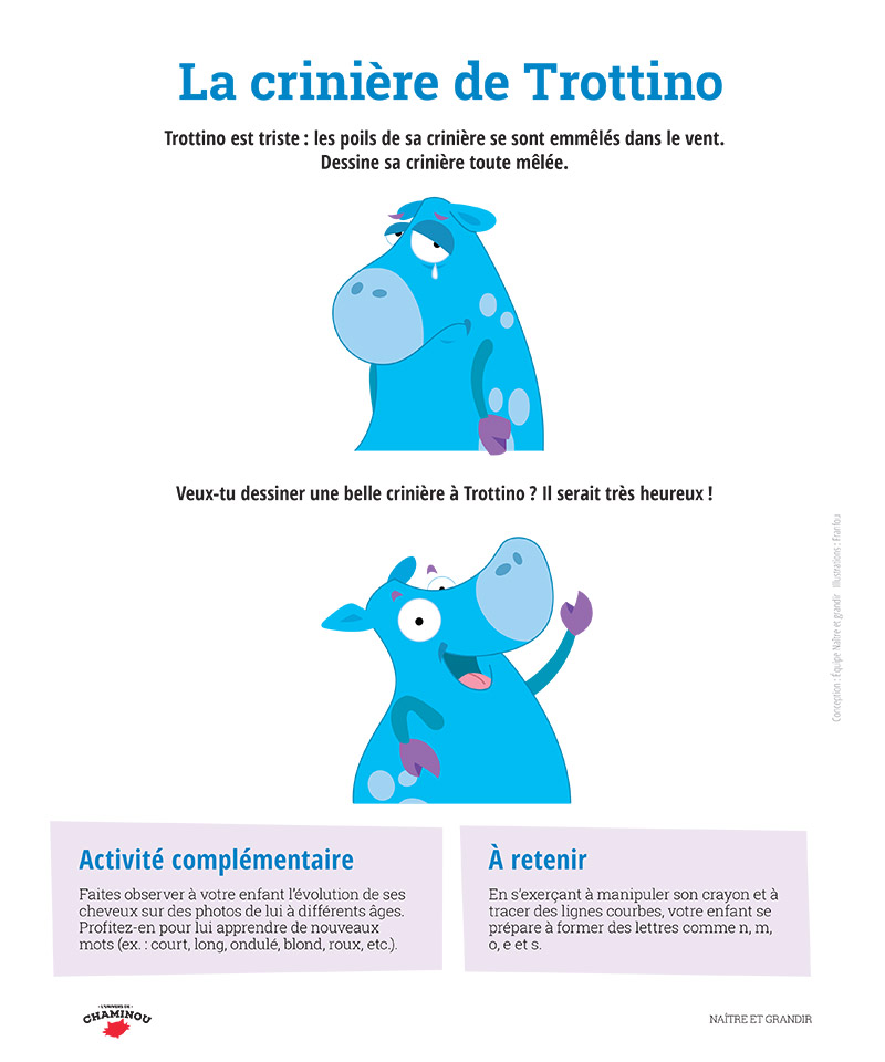 La crinière de Trottino