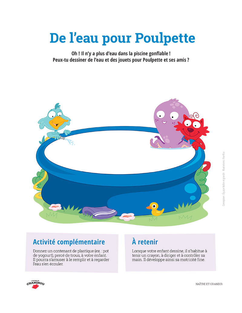De l'eau pour Poulpette