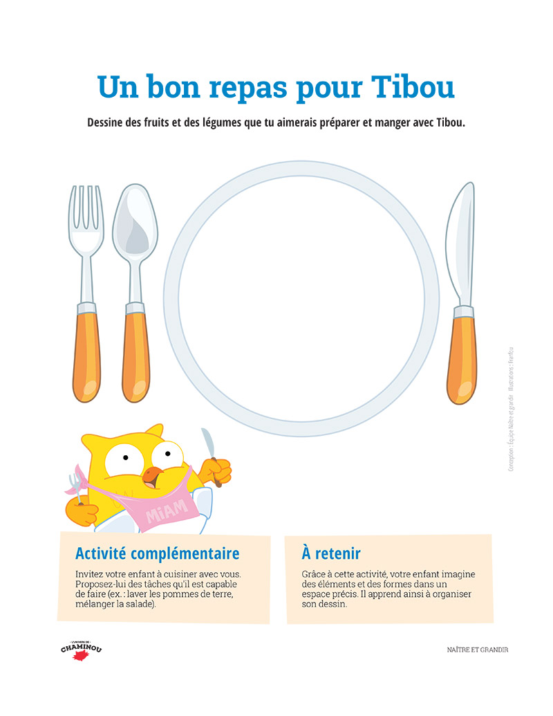 Un bon repas pour Tibou