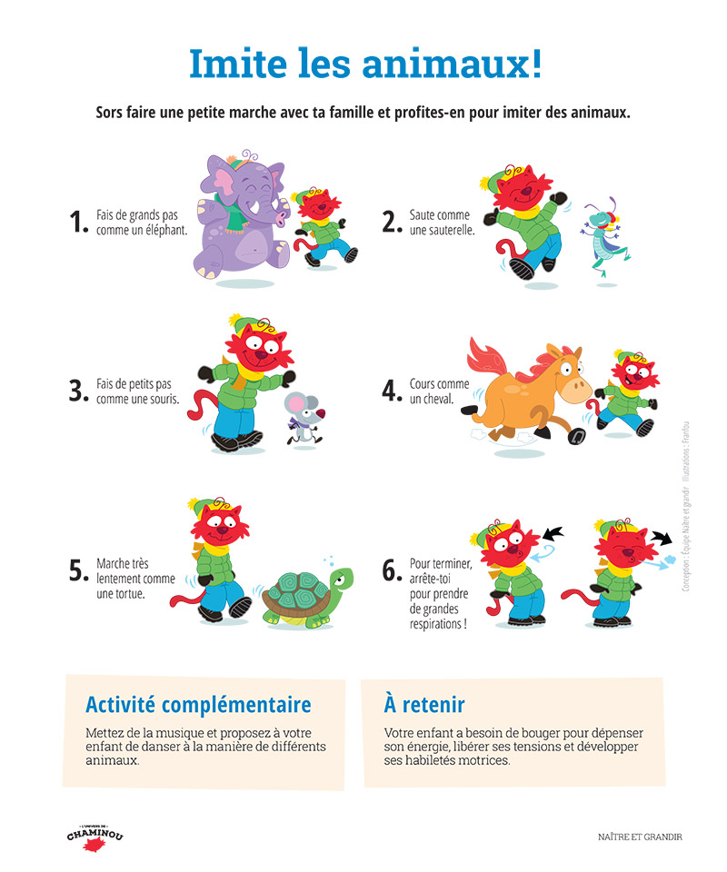 Imite les animaux