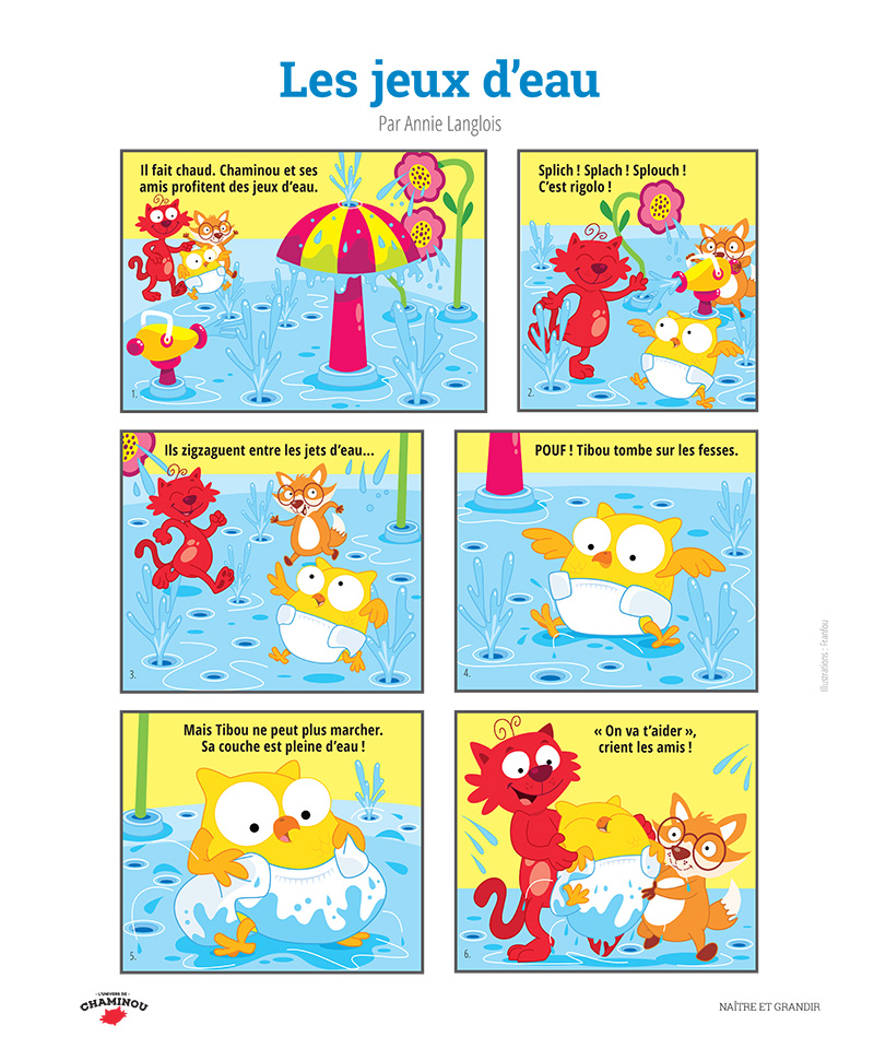 Les jeux d’eau
