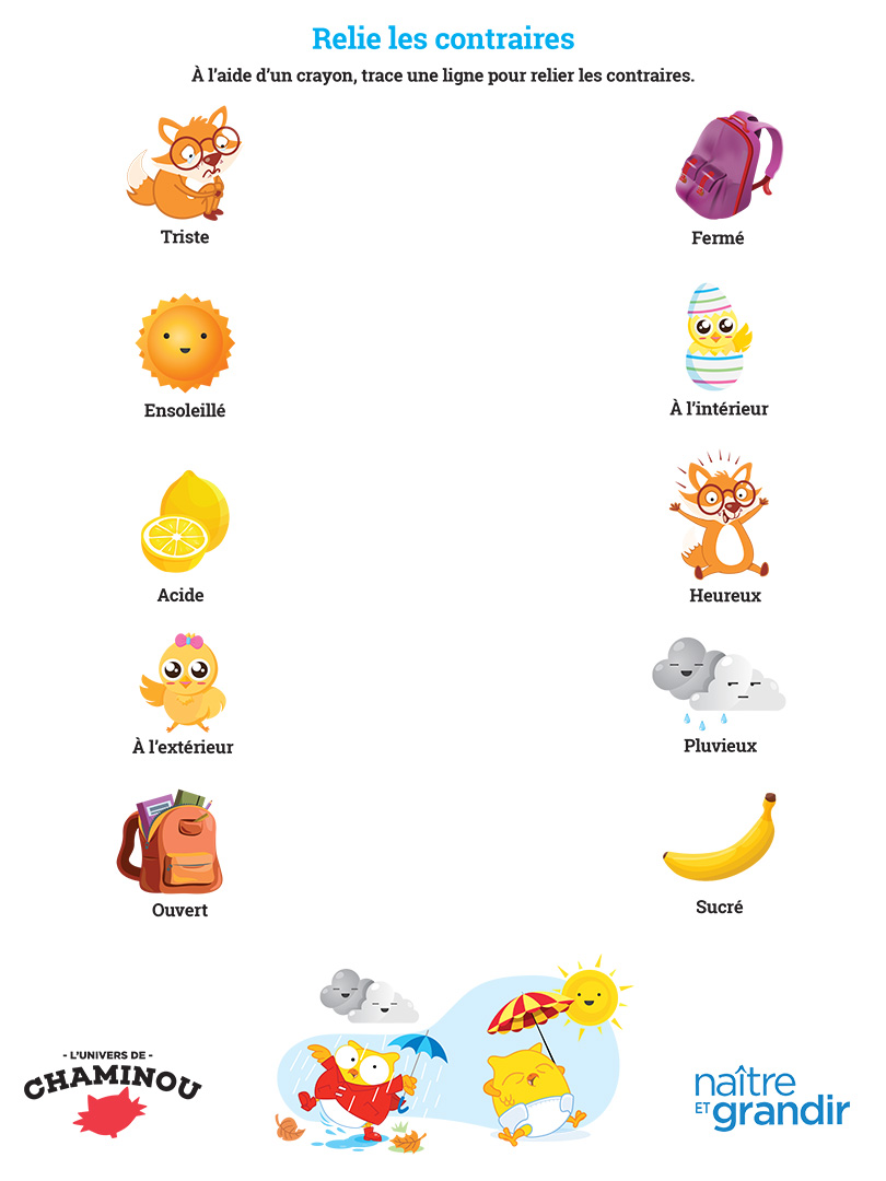 Relie les contraires