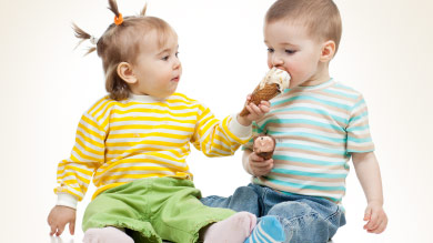 Les bébés n'aiment pas la différence