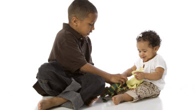 Poids: avoir un petit frère ou une petite soeur aurait une influence
