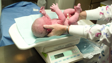 Poids à la naissance: parfois long à reprendre