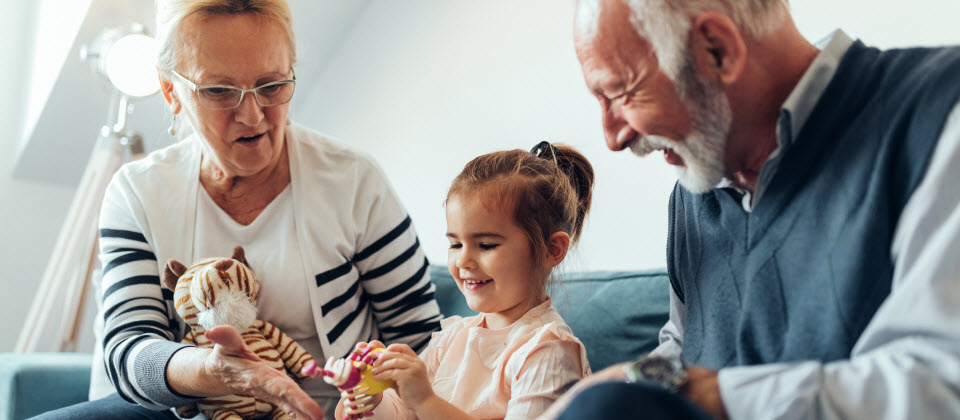 Grands-parents: leur influence sur le bien-être des enfants