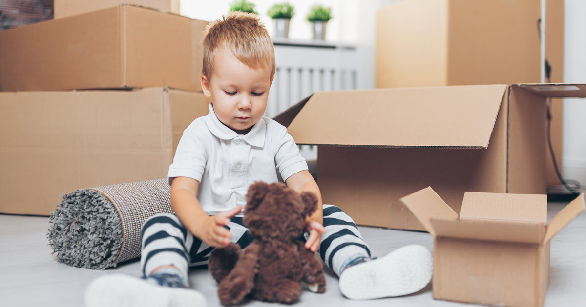 Déménagement et enfants: trucs pour faciliter la transition