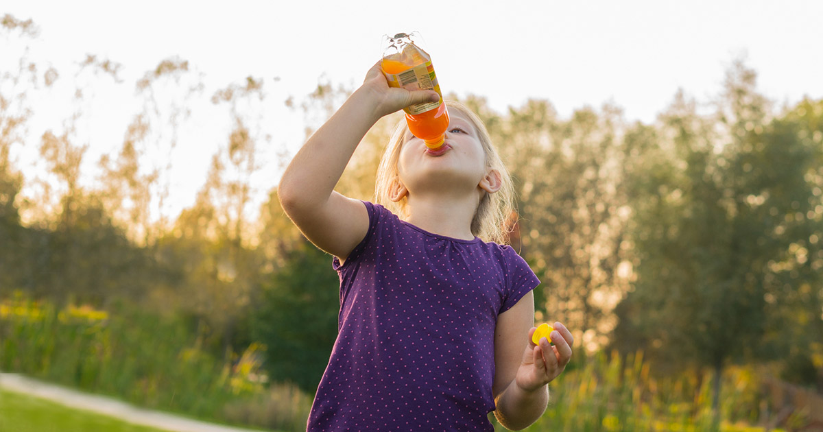 Le Gatorade, inutile pour les enfants