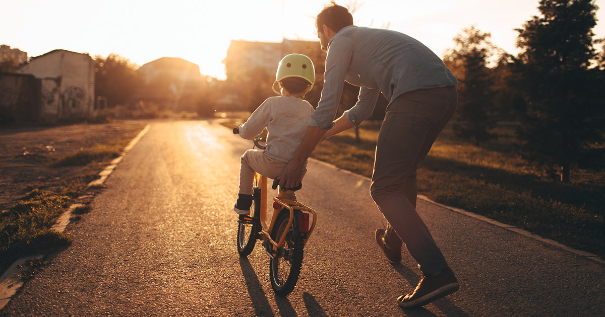 Quand vient le temps d'enlever les petites roues