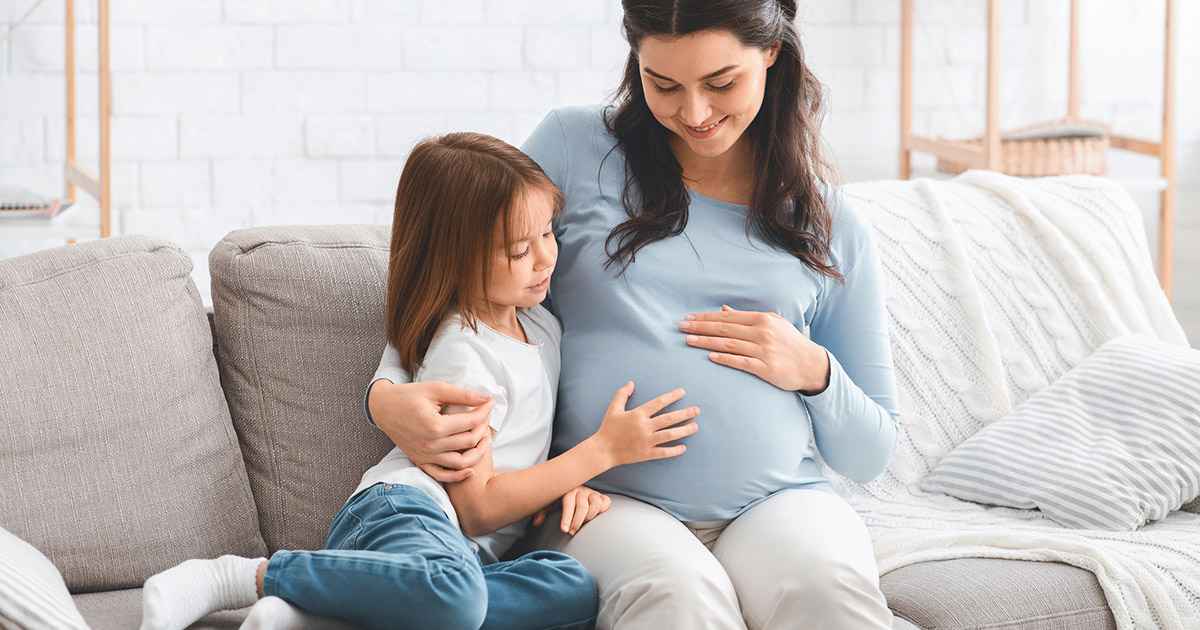 La réaction de mes filles à ma 4e grossesse
