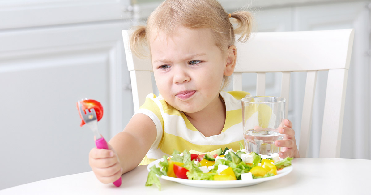 Le «terrible two» à table