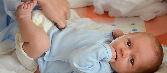 Baby poop