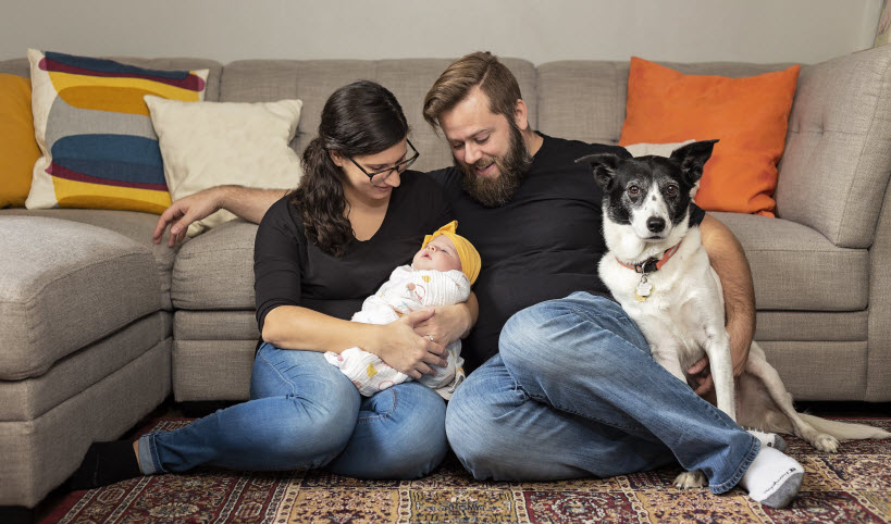 Préparer son chien à l'arrivée de bébé