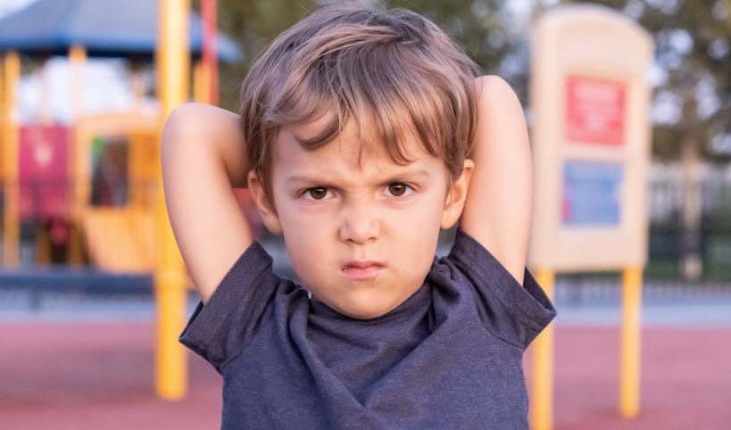 Les crises de colère chez l'enfant de 5 ans et plus