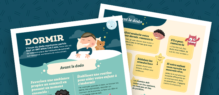 Dormir: votre rôle comme parent