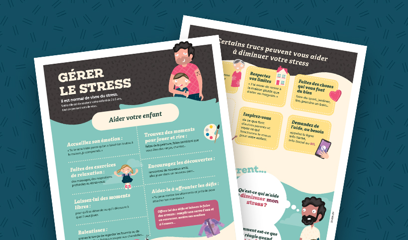 Gérer le stress: votre rôle comme parent