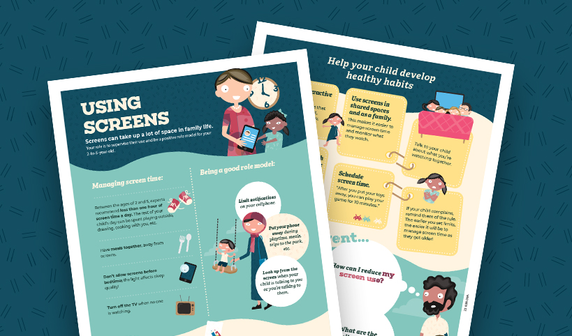 Using screens: Your role as a parent