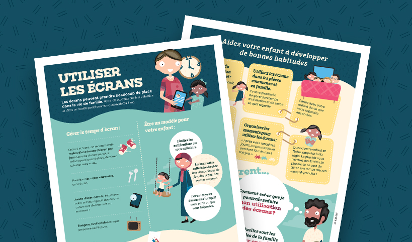 Utiliser les écrans: votre rôle comme parent