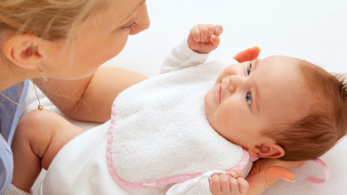 Bébé a une bonne oreille pour les mots