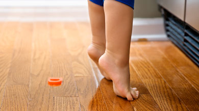 Votre enfant marche sur la pointe des pieds? Pas de quoi s'inquiéter