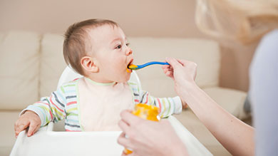 Aliments pour bébés: pauvres en nutriments