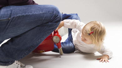 Blessures: prudence avec les jouets