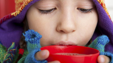 Chocolat chaud: moins sucré, mais aussi réconfortant!