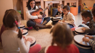 Apprendre la musique: bon pour le cerveau