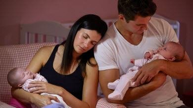 Jumeaux et triplés: impacts sur la santé mentale des parents 