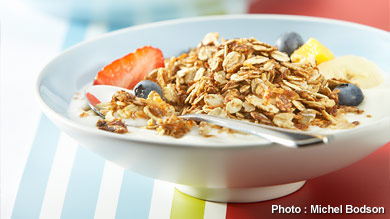 Granola ensoleillé
