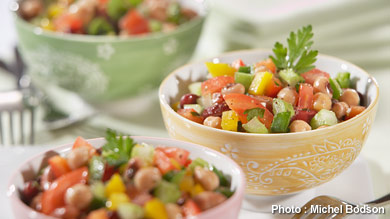 Poivrons en salade