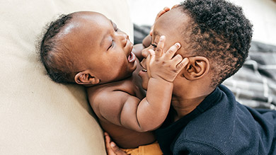 5 months old: Emotional development