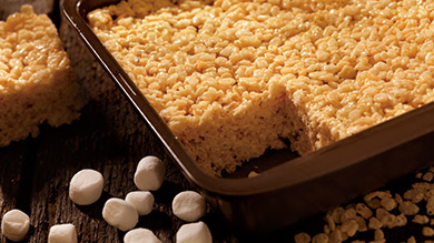 Barres de riz soufflé