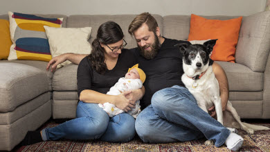 Préparer son chien à l'arrivée de bébé