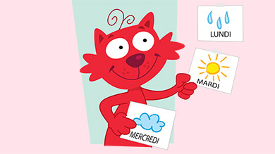 Le calendrier météo
