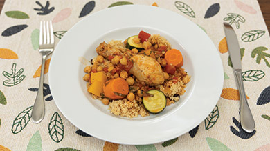 Couscous simple aux légumes de saison