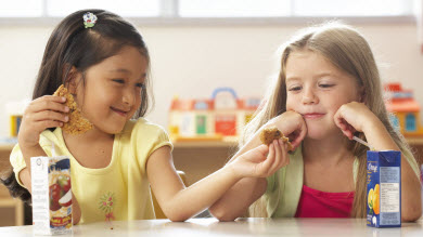 Dons d'aliments aux écoles: beaucoup de produits transformés et sucrés