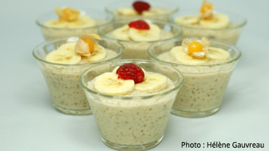 Tapioca à la banane
