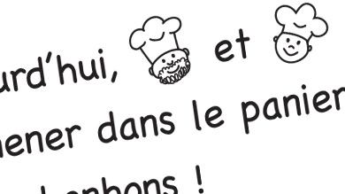 Grand chef et petit chef!