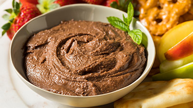 Houmous au chocolat