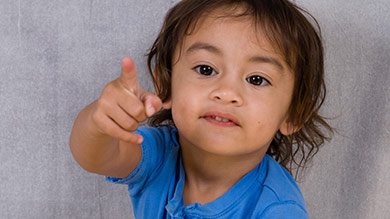L'enfant qui ne parle pas encore