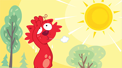 Il fait chaud!