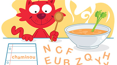 La soupe alphabet
