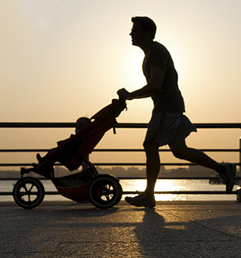 La vie de famille, comme une course à pied?