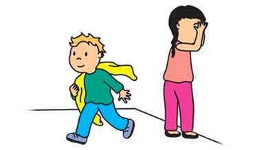 Lucas se cache