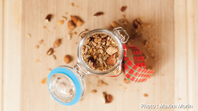 Granola aux gros flocons