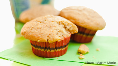 Muffins aux céréales pour bébé